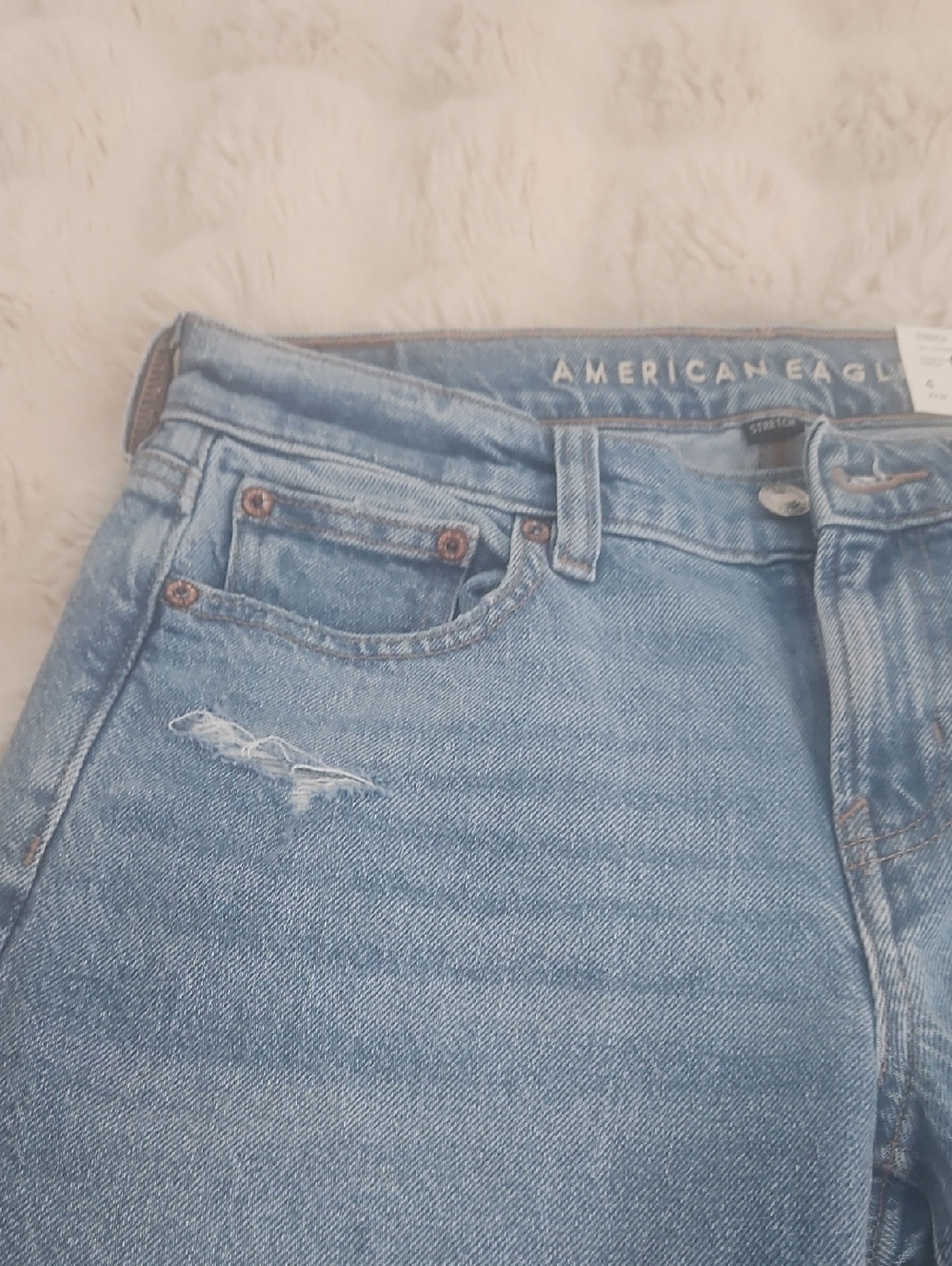 NWT American Eagle 90's Low-rise Skinny Kick Jeans - Picture 8 of 12
